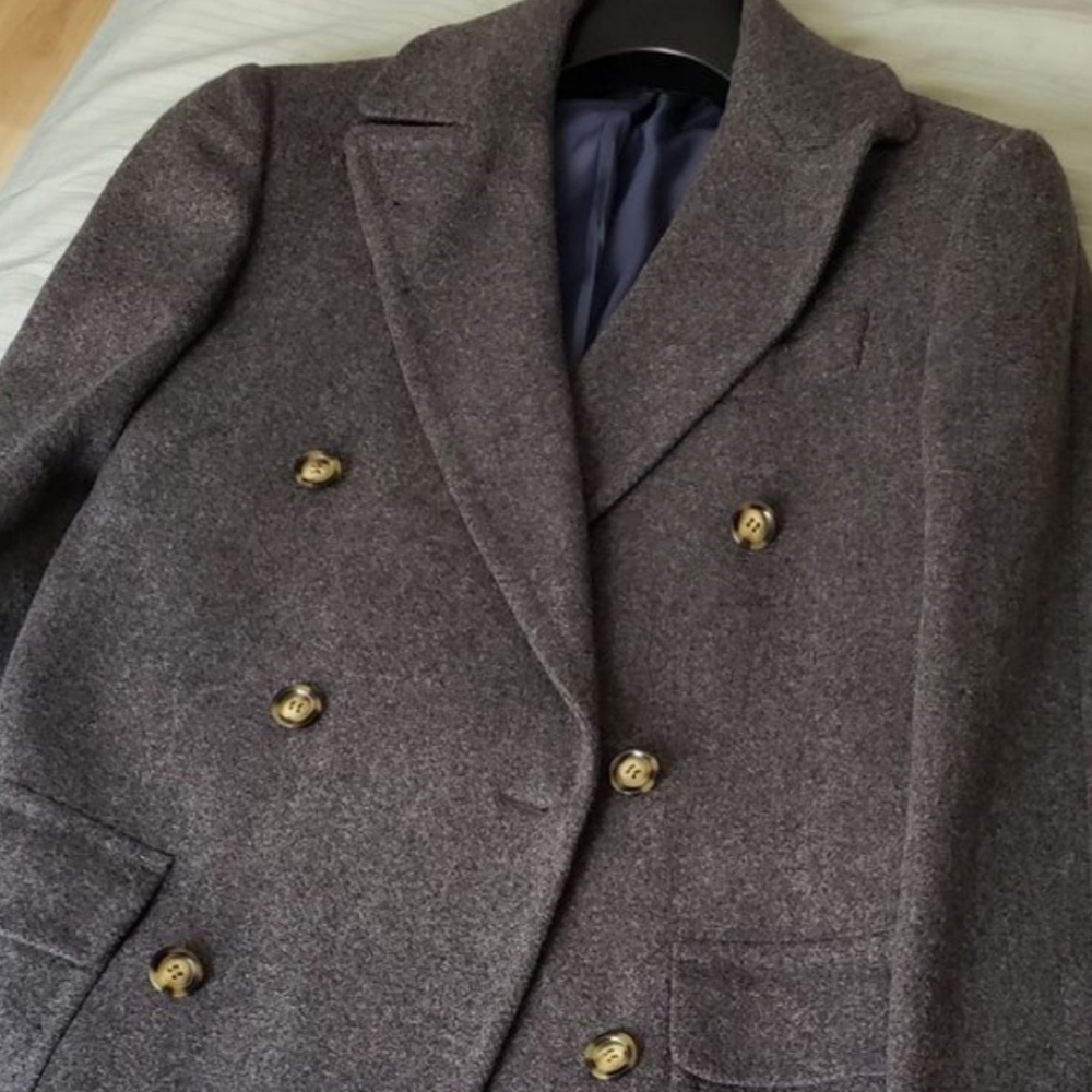 Suitsupply DB overcoat in Gray